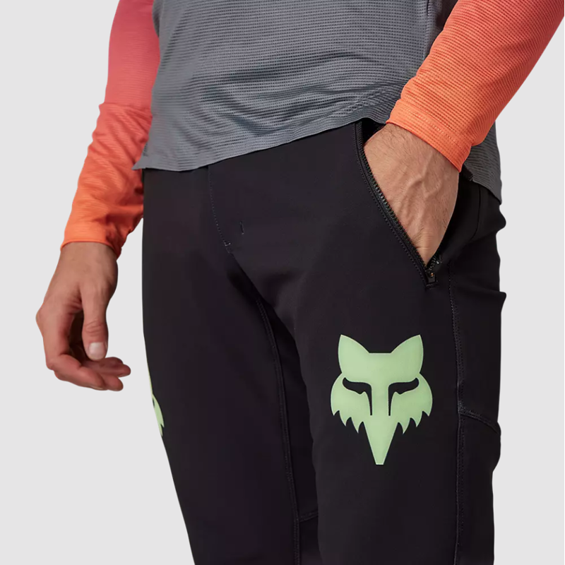 Fox Racing Flexair Race Pants in Day Glo Orange-3